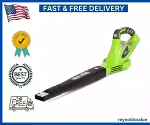 Greenworks 40 V 150 MPH maximale Geschwindigkeit Akku-Laubbläser 2,0 Ah SCHNELLE LIEFERUNG - Bild 1 von 6