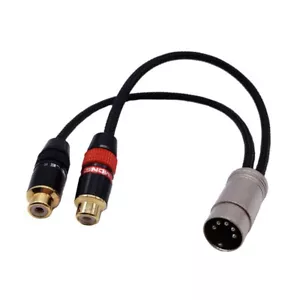 HiFi ForBang Olufsen Tandberg y otros adaptadores DIN a RCA 5 PINES DIN a RCA hembra - Imagen 1 de 8