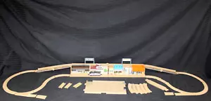 Mattel Hot Wheels Amtrak SuperRails Bahnhof Schienen & Lok - SCHÖN 1983 - Bild 1 von 15