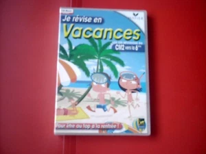Cd Rom pc NEUF Je révise en vacances CM2 vers la 6 ème - Photo 1/1
