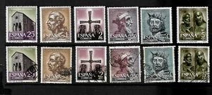 Spain, 1961 Oviedo anniversary complete set LMM & used (S226) - Picture 1 of 1