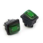 Waterproof Rocker Switch with Redgreen Luminous Button for Outdoor Use