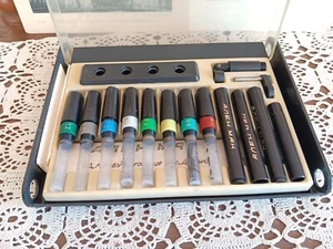Vintage rapidographs, lot rapidographs, drafting tools, Alen Mak, Bulgaria, RARE - Picture 1 of 4