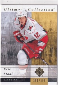 11/12 UD ULTIMATE ERIC STAAL BASE CARD SP /399 #11