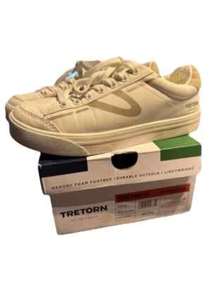 Tretorn “Serve” Sneakers Leggere Da Donna Hopper (Bianco/Grigio) - Taglia 6.5 - Imagen 1 de 4