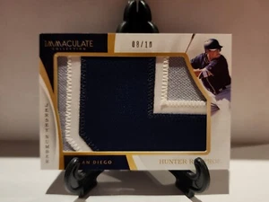 2017 Panini Immaculate Collection Hunter Renfroe Jumbo Jersey /10 #IJ-HR Reds - Picture 1 of 3