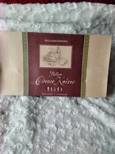 Williams Sonoma Italienische Käsemesser 5 Stück Antonini FAMA Maniago Italien. NOB - Bild 1 von 11