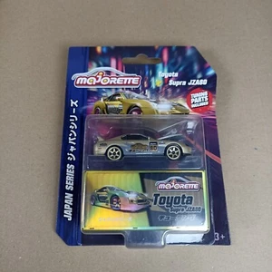 Majorette Toyota Supra JZA80 Japan Series Gold Chase Japan Series Tuning Parts - Picture 1 of 2