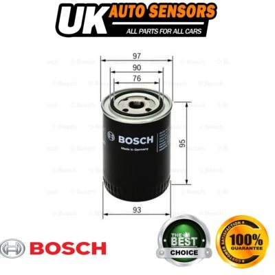 Se adapta a Ford Transit Connect Focus + Otros modelos Filtro de aceite Bosch Foto 1 de 4