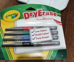 Crayola Dry-Erase Broad Line Markers New