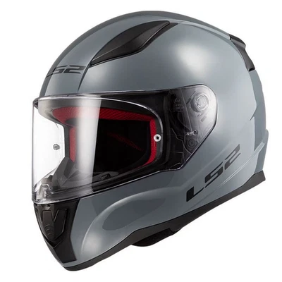 LS2 Rapid Full Face Street Motorcycle Helmet Stratus Battleship Grey XS Foto 1 de 4