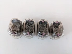 Soviet IN-12 4 PIEZAS NUEVOS TUBOS NIXIE NOS Para Kit de Reloj IN-12B IN12A - Imagen 1 de 17