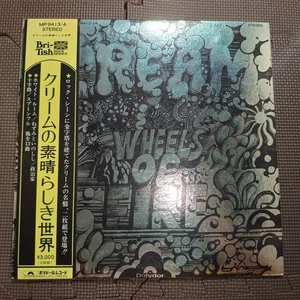 CREAM-WHEEL OF FIRE MP 9413/4 GF JAPAN REISSUE 2LP OBI,INSERT - Picture 1 of 18