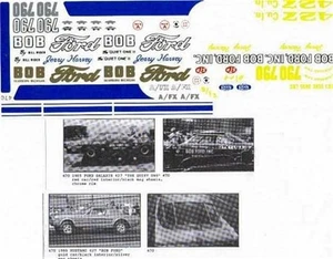 Fred Cady Decal #470 To Do The 66 Mustang, or Galaxie 427 Bob Ford - Picture 1 of 1