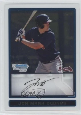 2009 Bowman Chrome Prospects Jon Owings Jon Mark Owings #BCP47 - Image 1 of 2
