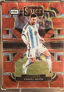 2023-24 Panini Select FIFA - Terrace Lionel Messi #75 Red Wave Prizm /149 - Bild 1 von 2