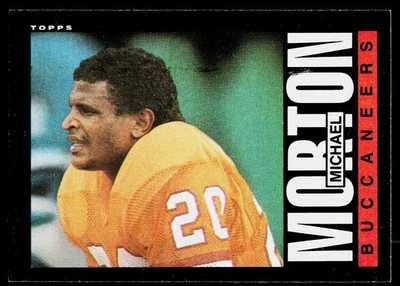 Michael Morton, 1985 Topps, #174, Tampa Bay Buccaneers, Football Card - Image 1 of 2