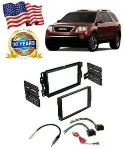 American Terminal Car Stereo 2Din Dash Kit Harness Fit 2006-16 Buick Chev GMC - Picture 1 of 3
