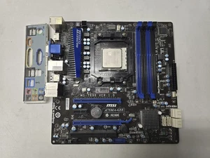 MSI A75MA-G55 Motherboard Socket FM1 A75 8GB DDR3 mATX AMD A8-3870K 3.00Ghz - Picture 1 of 3
