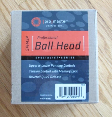 ProMaster SPH45P Ball Head Specialist Series 8097 - Image 1 of 2