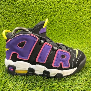 Nike Air More Uptempo 96 Girls Size 4.5Y Athletic Basketball Shoes Sneakers - Picture 1 of 11