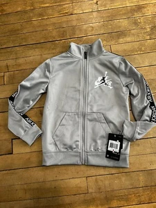 Nike Air Jumpman Zip Up Sweater Size 7 Kids - Picture 1 of 5