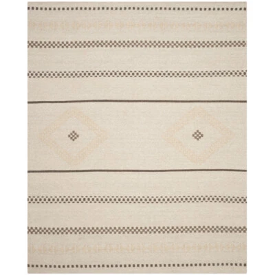 SAFAVIEH Dhurries DHU351A Handwoven Natural Rug - Image 1 of 4
