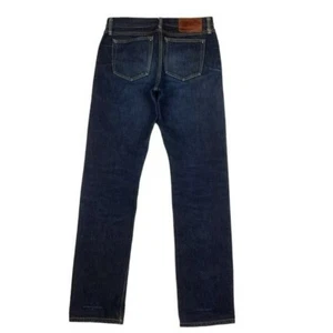 Left Field amerikanische Arbeitskleidung Selvedge Herrenjeans dunkelblau - Bild 1 von 12
