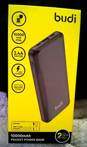 Budi PB802B Pocket Power Bank 10000mAh - Output: USB-A: 5V/2.4A - Picture 1 of 6
