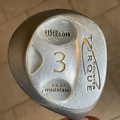 Wilson Counter Torque 3 Wood 15.5* Mid Size Golf Club Graphite Reg Flex RH 43” - Image 1 of 4