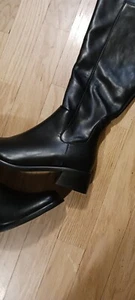 QIY Black Tall Boots for Women Boots Knee High, Black Ridings Boots Sz.9.5 New - Picture 1 of 21