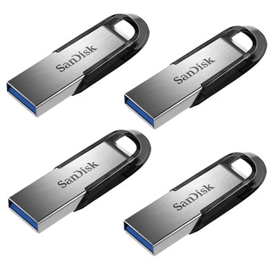 Lotto unità SanDisk 256 GB 128 GB 64 GB 32 GB 16 GB Cruzer Ultra Flair CZ73 USB 3.0 OTG - Immagine 1 di 4