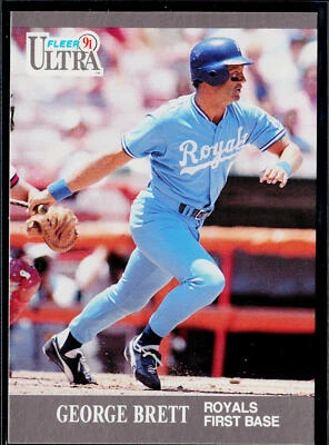 George Brett 1991 Ultra #144 Kansas City Royals - Image 1 of 2