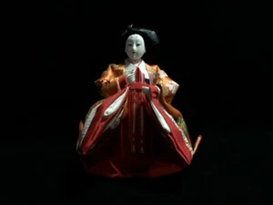 Q0751 / Decoración Muñeca HINA / Kimono Mujer / Vintage Japonés - Imagen 1 de 10