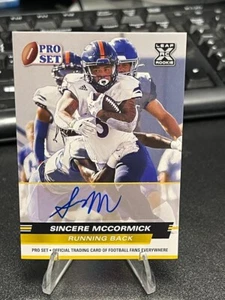 2022 Leaf Pro Set Sincere Mccormick Rookie Auto #PSA-SM2 YELLOW SP - Picture 1 of 2