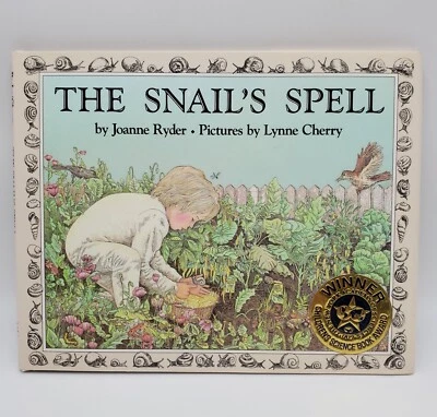 Signed 1st Ed Book THE SNAILS SPELL Joanne Ryder Hardback Dedicated Nancy Signed - Image 1 of 4