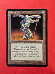 1995 Magic The Gathering Ice Age #306 Adarkar Sentinel, UC, NF, cd1 - Picture 1 of 3