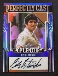 Erik Estrada 2023 Hoja Metal Pop Century Perfectamente Fundido Firma Autógrafo/15 - Imagen 1 de 2