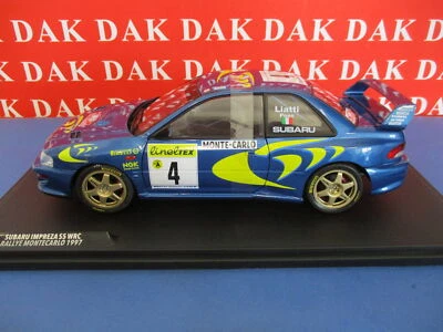 Die cast 1/18 Modellino Auto Subaru Impreza WRC Rally Monte Carlo 2007 P. Liatti - Immagine 1 di 4