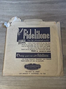 VINTAGE Fidelitone / Birkel Richardson La 78 BAG / RECORD SHOP STORE - Bild 1 von 2