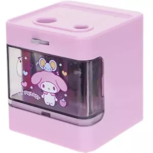 Sacapuntas automático My Melody de 2 agujeros batería/hoja helicoidal eléctrica USB - Imagen 1 de 4