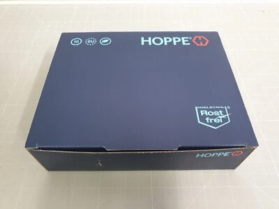 HOPPE INDUSTRIES Hoppe Zimmertür-Rosettengarnitur E1400Z/42 KV/42KVS OB Edelstahl