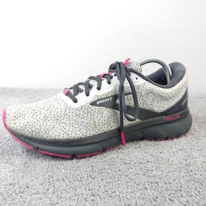 Brooks Trace 1 Womens Size 10.5 Running Shoes 1203511B057 Gray White Sneakers - Foto 1 di 9