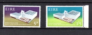 Ireland 1964 set Worldexhibition New York stamps (Michel 165/66) nice MNH - Picture 1 of 1