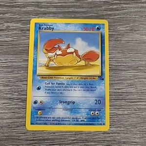 Krabby 51/62 - Fósil - Común - Tarjeta Pokémon TCG - WOTC 1999 -  - Imagen 1 de 2