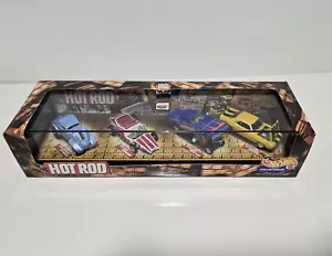 NEW 1999 Hot Wheels Collectibles Hot Rod Series 4 Hot Rod Magazine 4-Car Set - Bild 1 von 8
