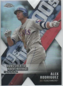 2020 Topps Chrome Decade Of Dominance #13 Alex Rodriguez Texas Rangers Insert 18 - Picture 1 of 1