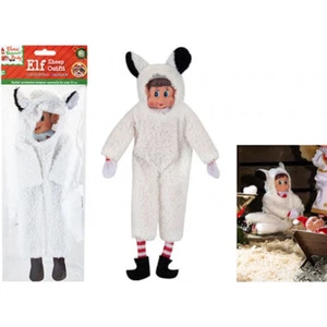 Sheep Naughty Elf Outfit - Props Elves Behavin Badly Christmas Activity Fun - Picture 1 of 1