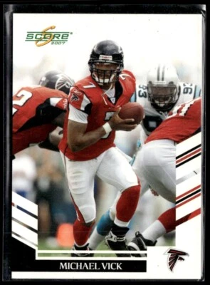2007 Score #70 Michael Vick Scorecard Excellent - Image 1 of 2