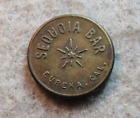 EUREKA, CAL.   SEQUOIA BAR   10¢   CALIFORNIA   TOKEN